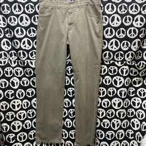 MEN GARDEUR CHINO/KHAKI OLIVE PANTS SZ 36